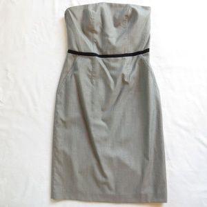 Banana Republic Strapless Dress Gray Size 6